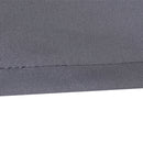 Telo di Ricambio per Tenda a Bracci Retrattile 347x240 cm  in Poliestere Anti UV Grigio  