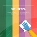 Set 6 Costruzioni Morbide per Bambini 1-3 Anni in PU ed EPE Multicolore Rosa Arancione    