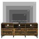 Mobile TV Max 65” 140,4x36x55 cm in Truciolato Marrone