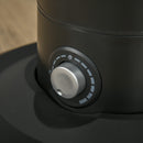 Ventilatore Nebulizzatore 90W a 4 Ruote con Serbatoio 2.8L e 4 Velocità 44,5x38,5x120 cm in Metallo PE e ABS Nero-8