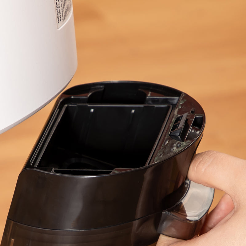 Aspirapolvere Lavapavimenti Senza Fili Wet & Dry Scopa Elettrica con 2 Serbatoi Bianco