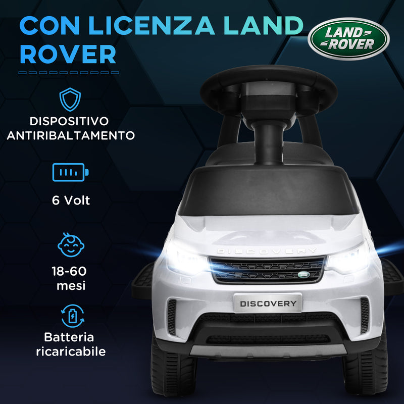 Macchina Elettrica per Bambini Licenza Land Rover Discovery 6V