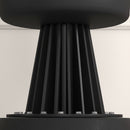 Sacco Boxe da Terra Autoportante con Bersaglio Regolabile Base Riempibile e Ventose   Nero