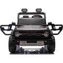 Macchina Elettrica per Bambini 24V Licenza Ford Bronco Raptor 2 Posti con Telecomando Nero