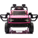 Macchina Elettrica per Bambini 12V Licenza Ford Bronco Raptor con Telecomando Rosa  