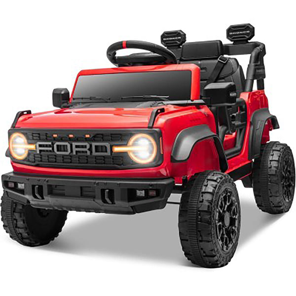 Macchina Elettrica per Bambini 12V Licenza Ford Bronco Raptor con Telecomando Rosso online