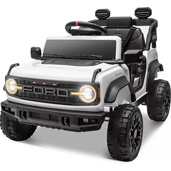 Macchina Elettrica per Bambini 12V Licenza Ford Bronco Raptor con Telecomando Bianco online