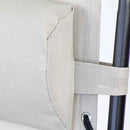 Sedia Poltrona Giardino Zero Gravity Pieghevole 112,5x87x62,5 cm Lucy Panna 