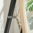 Specchio da Parete o da Terra Autoportante a Figura Intera 37x2,5x157 cm Cornice in Legno  