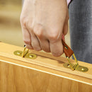 Cavalletto per Pittura da Tavolo Pieghevole 33,5x26x26 cm in Legno Naturale