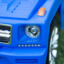 Auto Macchina Cavalcabile Fuoristrada per Bambini Clacson e Musica Blu 