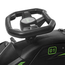 Go Kart Elettrico per Bambini Velocità 3-8 km/h per Drifting Nero  