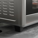 Fornetto Elettrico 30 Litri 1600W con 3 Funzioni di Cottura Argento