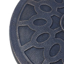 Base per Ombrellone Rotonda Ø45 cm per Pali da Ø3,8 e Ø4,8 cm in Resina e Acciaio Bronzo   