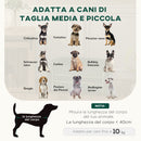 Cuccia Divano per Cani Taglia Piccola e Media con Cuscino 79x56x35 cm in Velluto Verde Scuro 