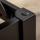 Sgabello per Pianoforte Altezza Regolabile 46-56 cm con Vano Contenitore Nero  