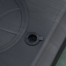 Canestro da Basket ad Altezza Regolabile 210-260 cm con Base Riempibile e 2 Ruote   