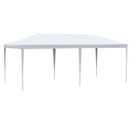 Tendostruttura da Giardino Pieghevole 5,83x2,95 m con Pannelli Rimovibili Bianco