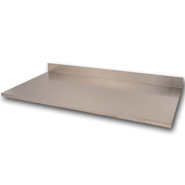 Tagliere Spianatoia per Alimenti Professionale con Alzatina 120x50 AISI 304 prezzo