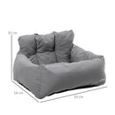 Seggiolino Auto per Cani Piccoli Sfoderabile e Lavabile con Cinghie di Sicurezza   Grigio Scuro