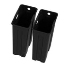 Pattumiera a Pedale 2 Sezioni da 20L 45,8x36x51,6 cm in Acciaio Inox e PP  