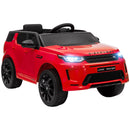 Macchina Elettrica per Bambini con Licenza Land Rover Discovery Sport 106x65,5x51 cm Rosso  