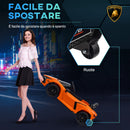 Macchina Elettrica per Bambini Licenza Lamborghini Revuelto 12V Guida Manuale e Telecomando Arancione 