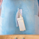 Cavallo a Dondolo per Bambini in Legno e Peluche Elefante Blu    