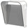 Copertura per Stazioni di Carica Auto Elettriche 50x67x30 cm in Alluminio Wallbox Cover Plus Bianco/Silver