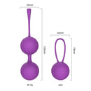 Palline per Esercizi di Kegel in Silicone Medicale Forlove Viola