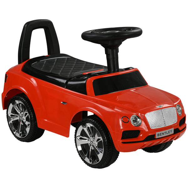 Macchina Cavalcabile a Spinta per Bambini Licenza Ufficiale Bentley Bentayga Rosso sconto