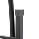 Arco da Giardino 153x40x210 cm In Metallo Nero