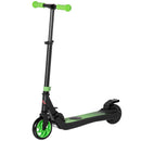 Monopattino Elettrico Pieghevole per Bambini Altezza Regolabile 75-80 cm Nero e Verde  