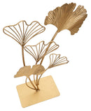 Scultura Leaf 26x11,5x44,5 cm in Ferro Oro