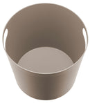 Secchiello da Terra in Alluminio Belfer 42/SCT Tortora