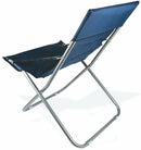 Sedia da Giardino Pieghevole in Metallo Soriani Canapone Blu