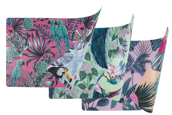 online Set 6 Tovagliette Double Face Villa d'Este Home Tivoli Tropical