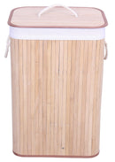 Cesto Portabiancheria 40x30x60 cm in Bamboo Collection Naturale