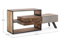 Mobile TV 2 Cassetti 145x40x60 cm in Legno