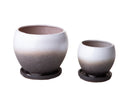 Set 4 Vasi Ø 20 14 cm Bicolore
