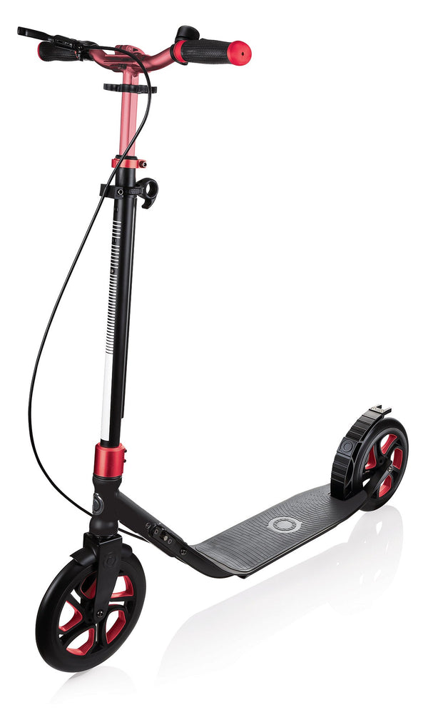 sconto Monopattino 2 Ruote in Alluminio Globber One Nl 230 Ultimate Nero e Rosso