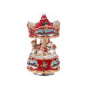 Carosello Natale con musica e movimento 13,5 cm 