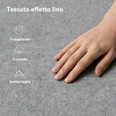 Letto Contenitore Matrimoniale 190x140 cm Doghe in Legno Pistone a Gas e Rivestimento in Tessuto Grigio      