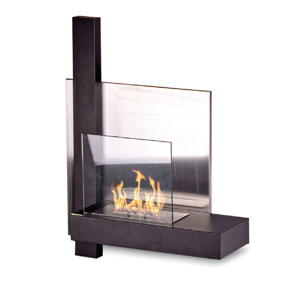 acquista Camino a Bioetanolo da Parete 65x23x75 cm Vienna Nero