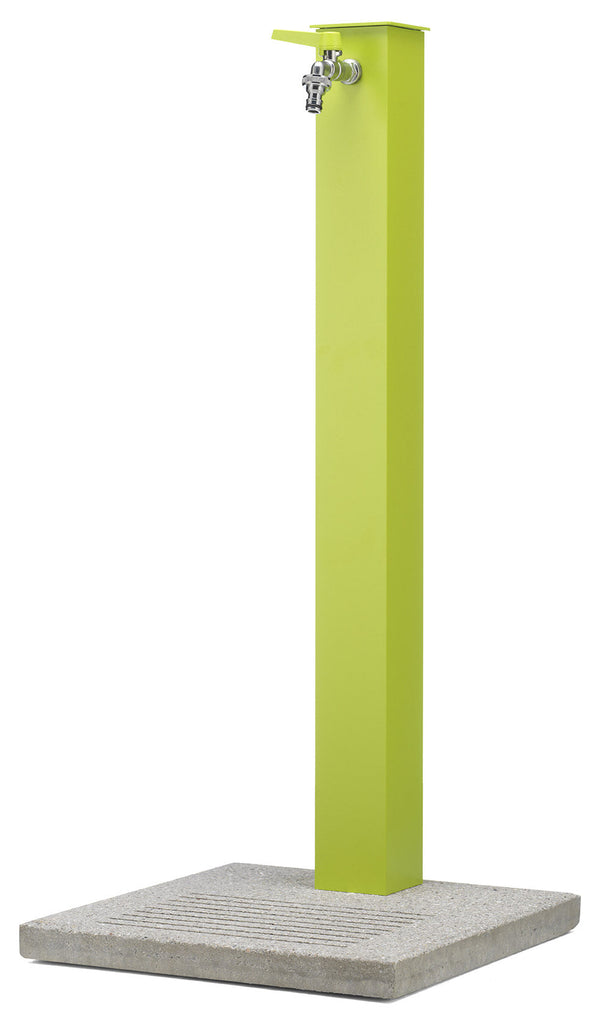 Fontana da Giardino con Rubinetto e Base in Cemento Belfer 42/QBM Verde Acido online