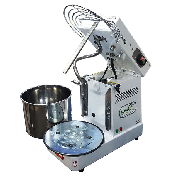 Impastatrice a Spirale Ribaltabile Vasca Estraibile 8Kg 400W Famag IM 10S prezzo