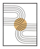 Pannello da Muro Sunshine 1 40,5x1,5x50,5 cm in Ferro 