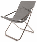 Sedia Sdraio Canapone Pieghevole in Oxford 600D Soriani Panama Grigio
