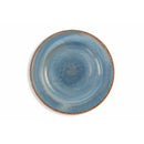 Servizio Piatti Frutta 6 Pezzi in Melammina Ø 23cm Villa d'Este Baita Blu