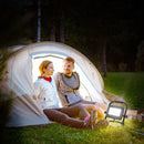 Faretto LED da Esterno IP65 25,5x16x25,5 cm da 6500k con Testa Girevole e Supporto Nero  